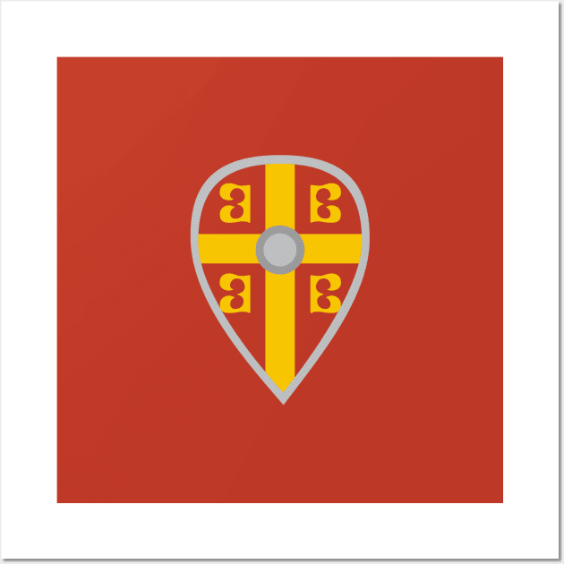 Civilization emblems - Byzantines Wall Art by Koyaanisqatsian